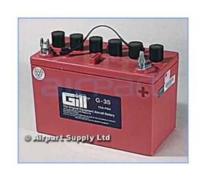 G35 Lead Acid Battery, 12v Dry