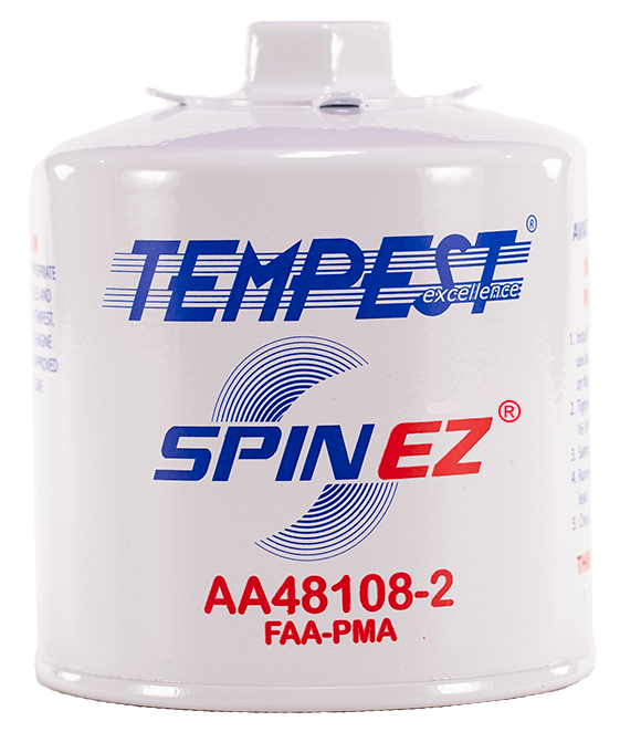 Tempest SpinEZOil Filter.