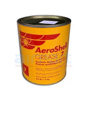 7-6-6LB Aeroshell Grease 7, 3Kg Tin