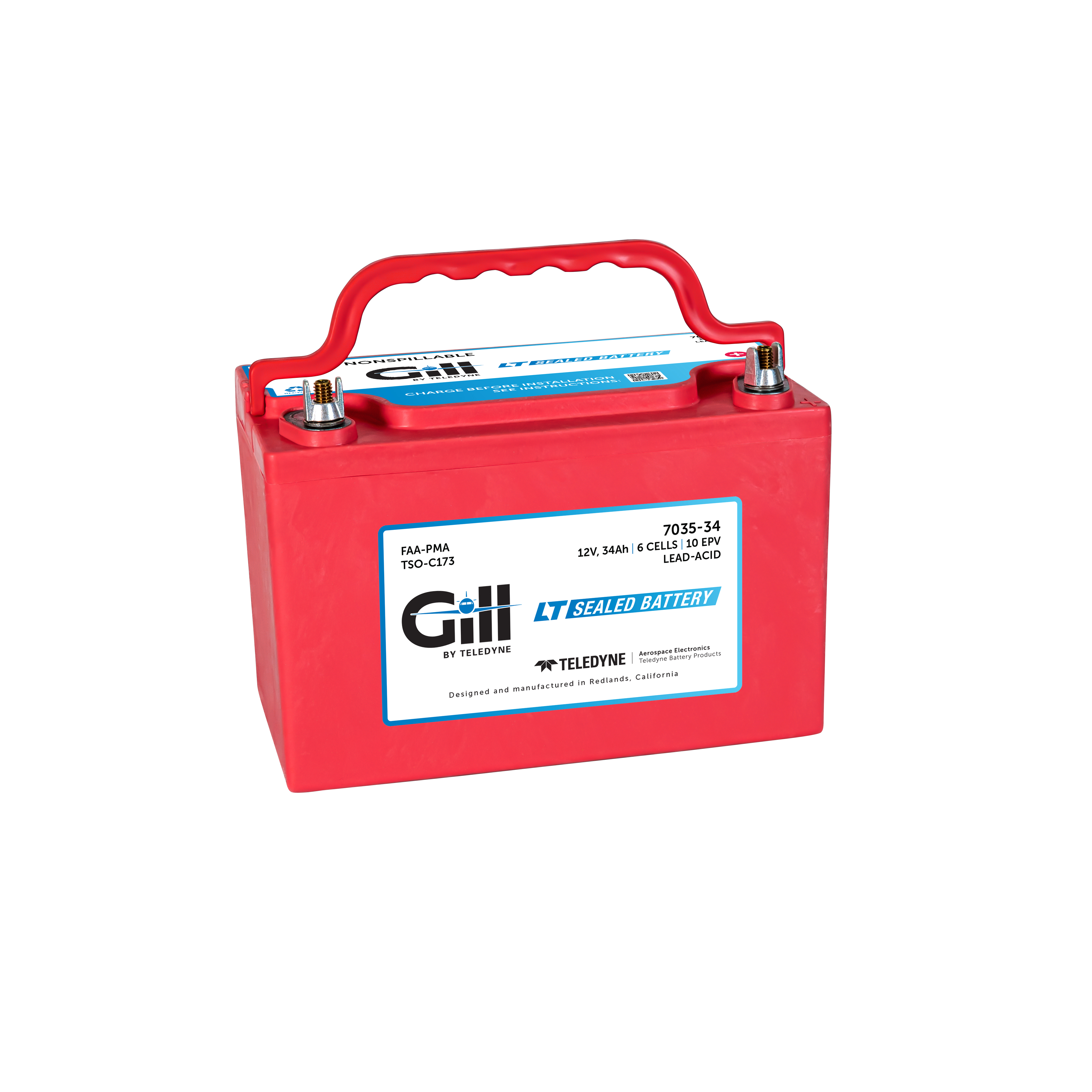 7035-34 12v Super Capacity LT Sealed Battery