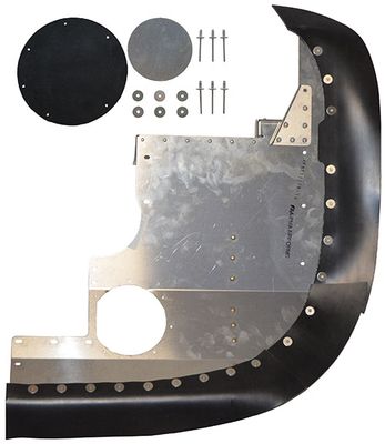 AF0555259-14 C172 Common Lh Fwd Baffle Assy Bare Black Seal