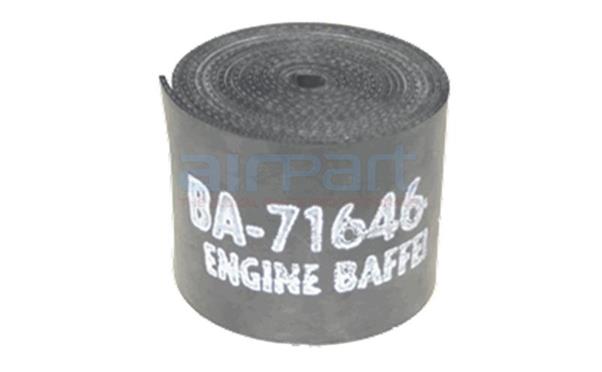 BA-71646-2-3 3In x9Ft x1/8In Neoprene Engine Baffle Roll