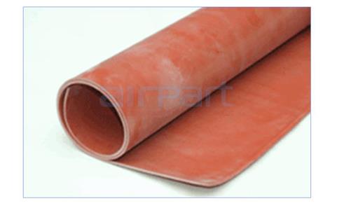 BA-95182-1-36 Silicone Baffle Red (Sheet)