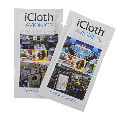 ICA100 I-Cloth Avionics Cleaning Wipes Pack 100ea