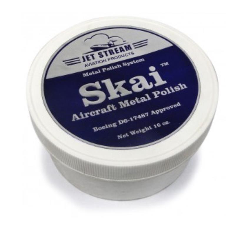 SMP1 Skai Metal Polish 1Lb Tin