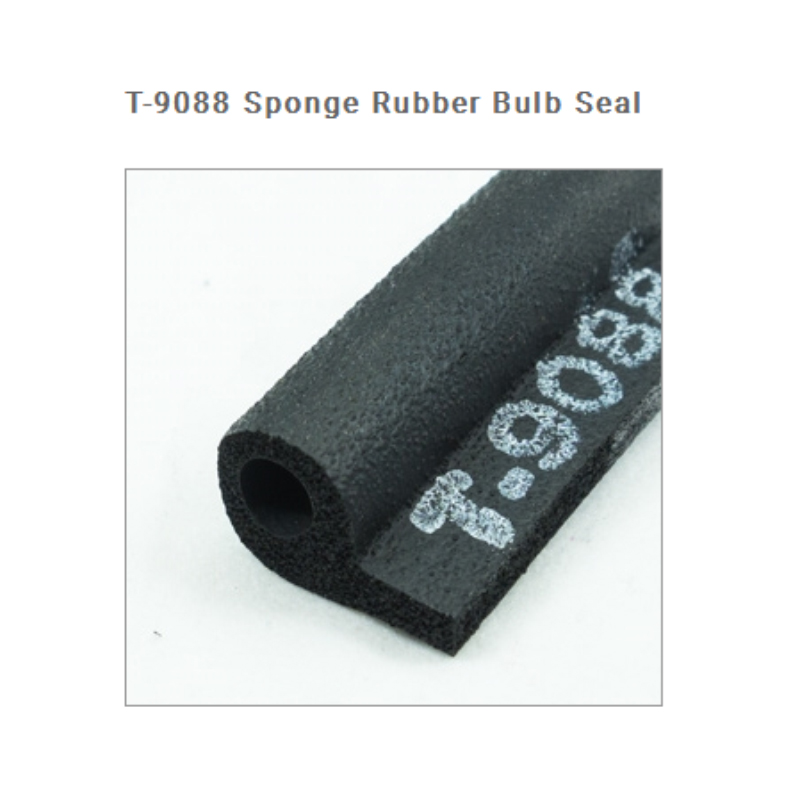 T-9088 Sponge Rubber Bulb Seal (Per Ft)
