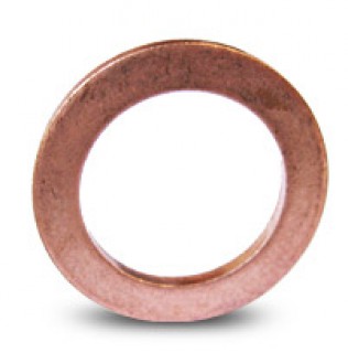 U674 Copper Spark Plug Gasket Pk.100